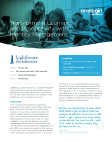 Transforming Learning and Productivity with Identity Management